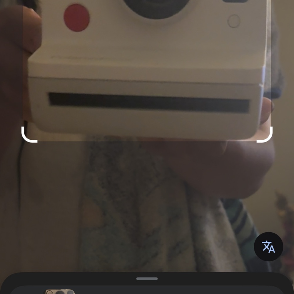 Telfar Instant Camera - White and Red